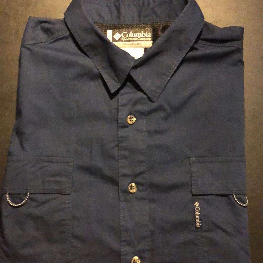 Columbia short sleeve button up